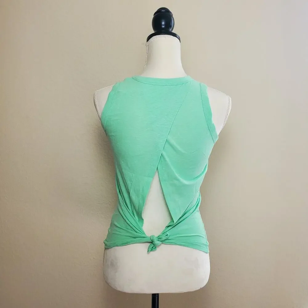 J. Crew Green Tank Top XXS NWT
